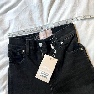 NWT Revice Black Denim Boot Cut Jeans